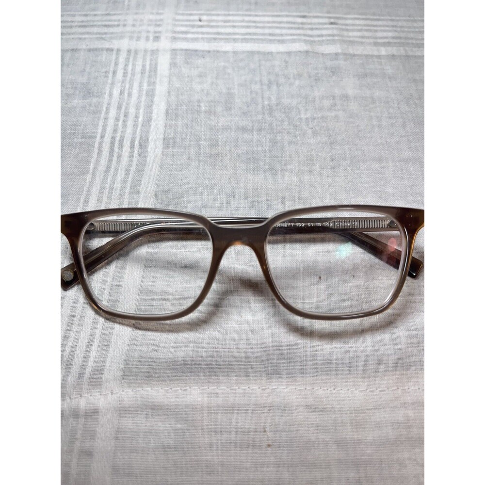 Warby Parker Barnett 192 Eyeglasses Frames only Womens Brown Full Rim 51-18-142